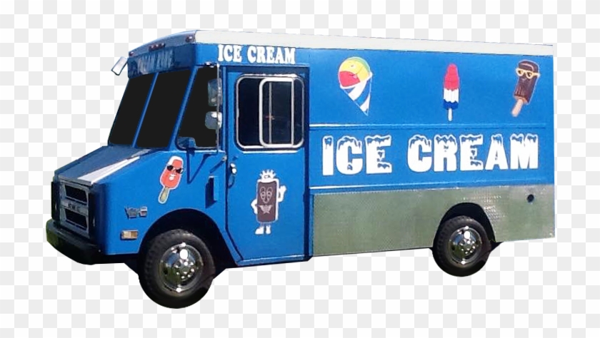 783 X 458 7 - Ice Cream Truck Png Clipart