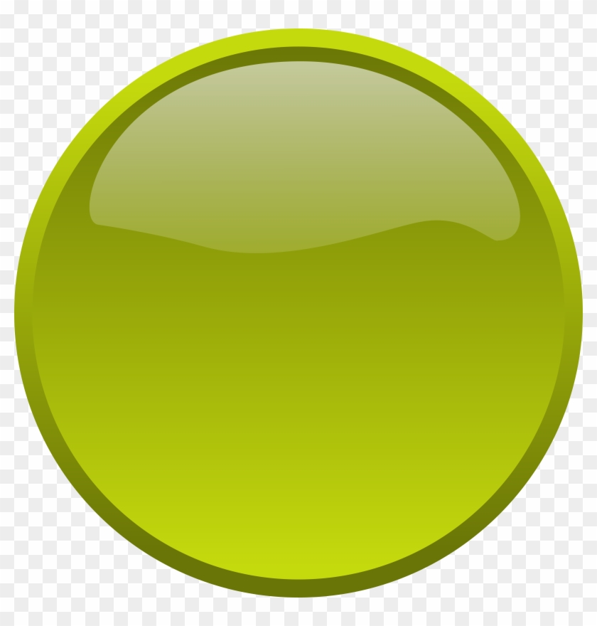 Big Image - Transparent Background Round Button Clipart