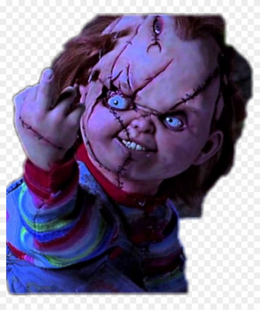 Chucky Doll Fuck You Scary Childsplay - Horror Chucky Clipart