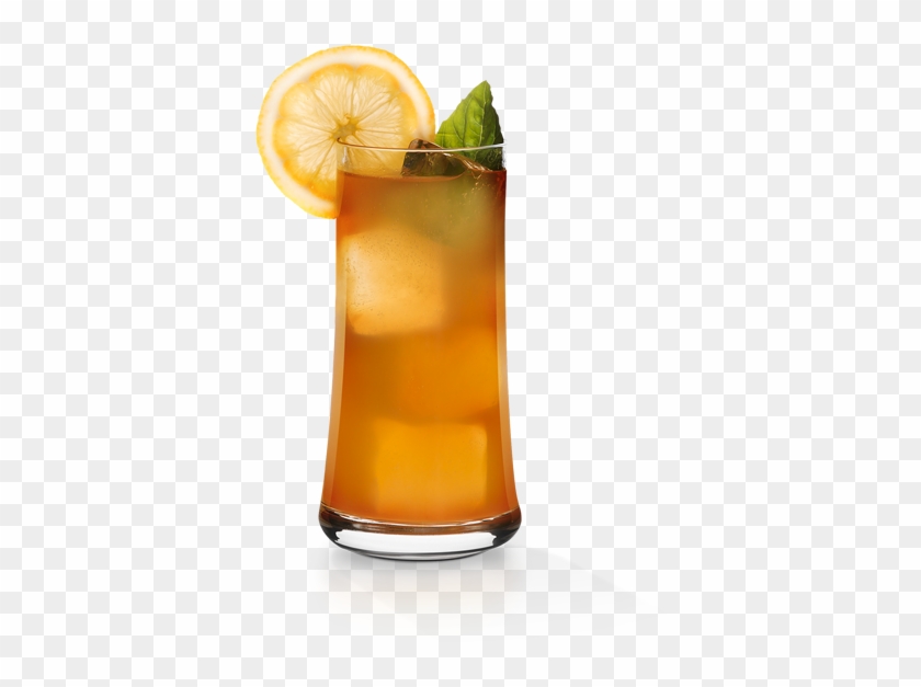 Mango Basil Lemonade Cocktail Glass - Lemonade Mango Png Clipart