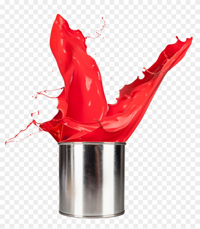Paint Bucket Splash Png Clipart