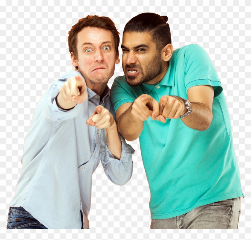 Persontwo Men Making Funny Faces - Father Clipart #425035