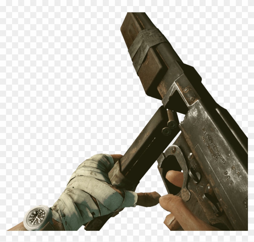 Cod Ww2 Thompson Guns - M1 Garand Segunda Guerra Mundial Clipart