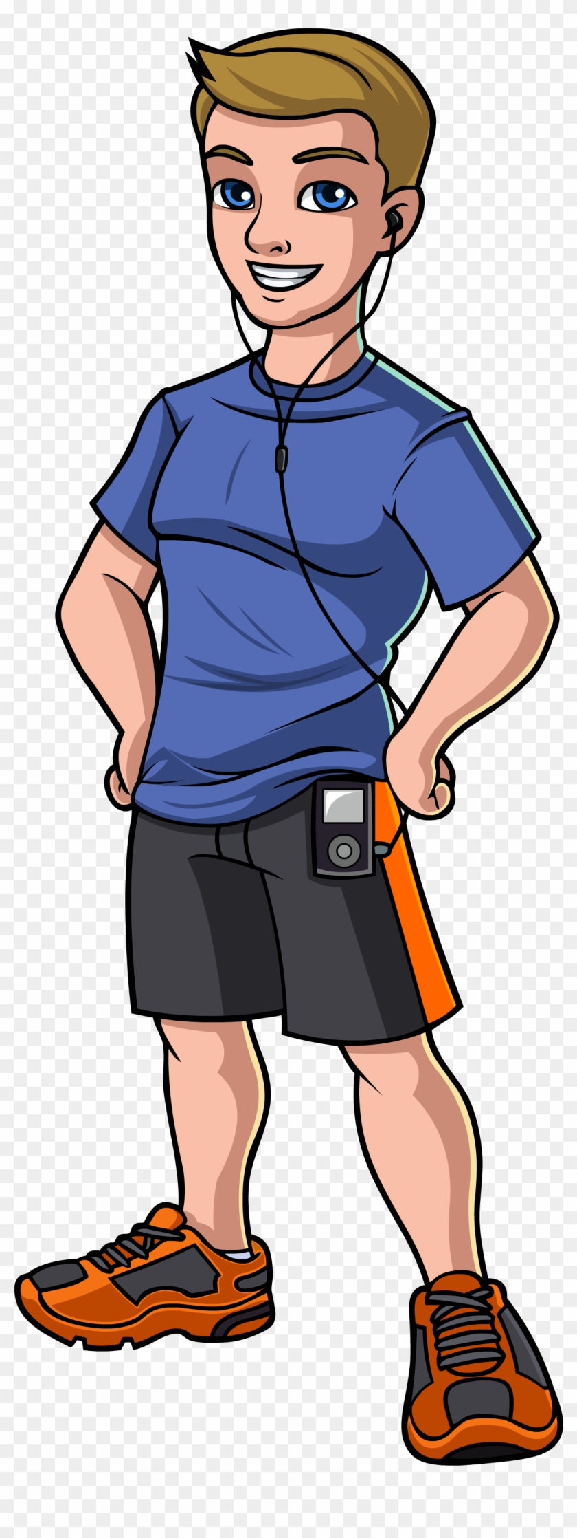 Cartoon Guy - Graphic Design Clipart #425157