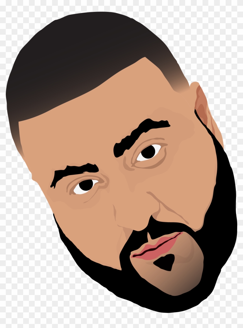 Dj Khaled - Illustration Clipart