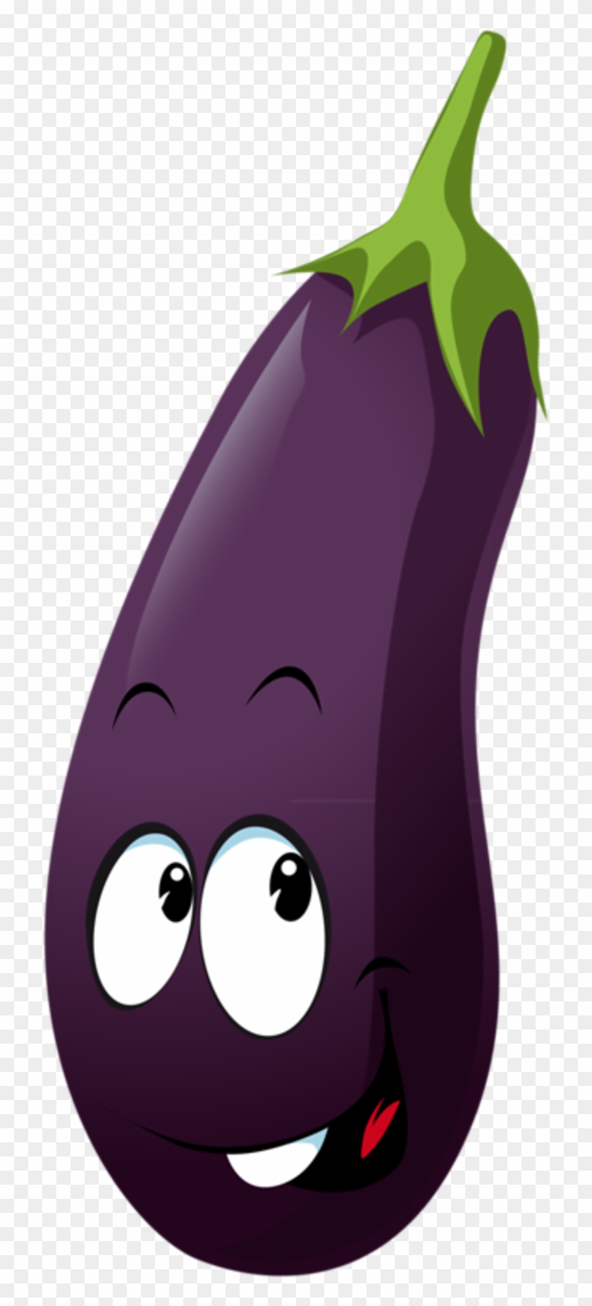 Svg Library Stock Individual Vegetable Free On - Eggplant Cartoon Png Clipart