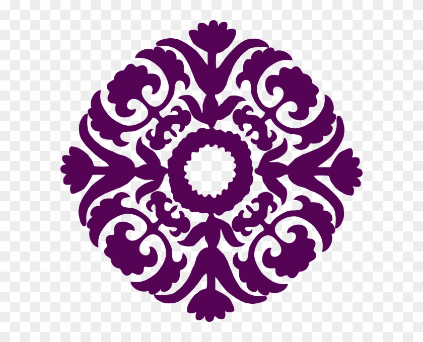 Eggplant Circle Design Clip Art - Islamic Design Png Transparent Png #425480