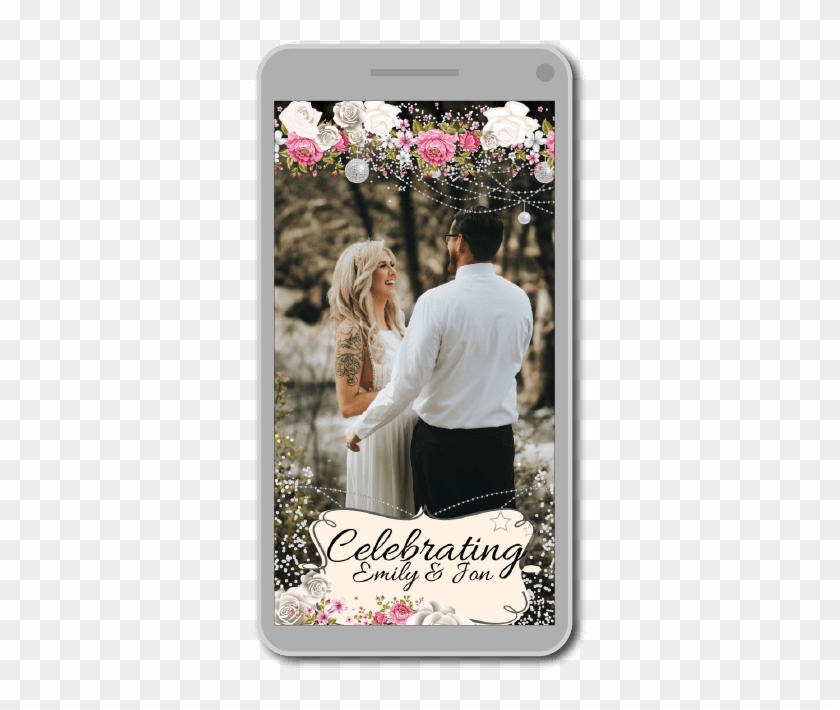 Create A Custom Filter With Swipestudio Header - Muslim Wedding Snapchat Filter Clipart #425827