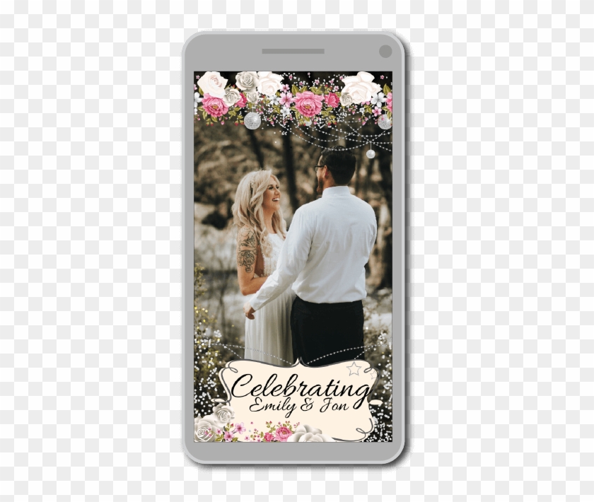 Create A Custom Filter With Swipestudio Header - Muslim Wedding Snapchat Filter Clipart