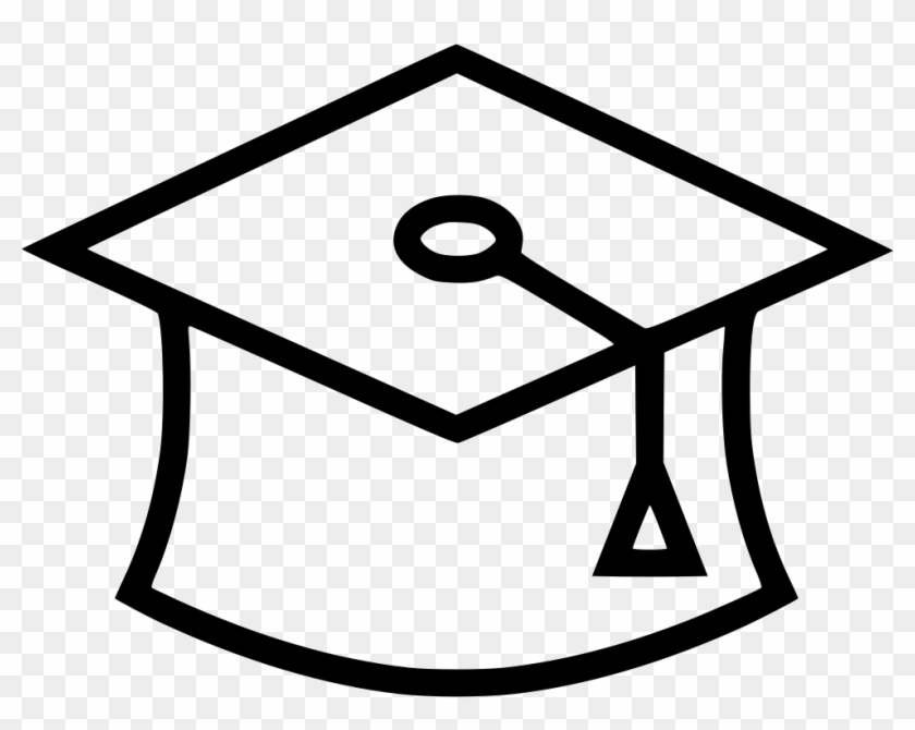 Graduation Cap Learn Comments - White Graduation Cap Icon Clipart