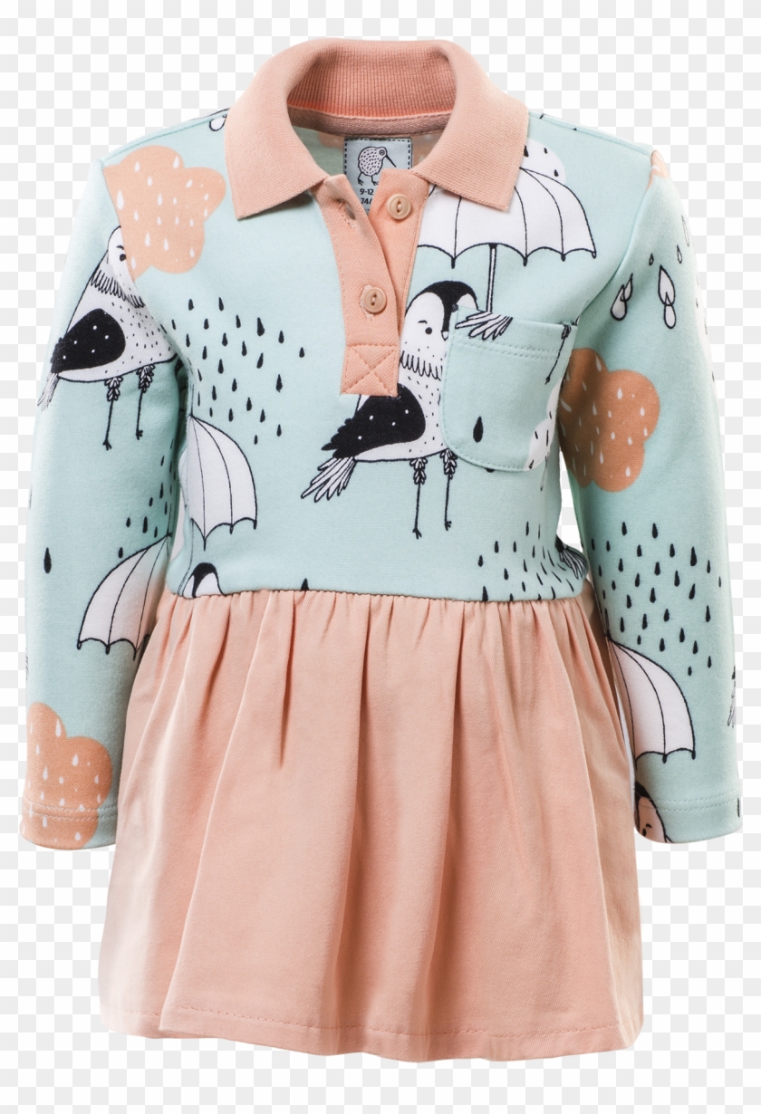 Ls Shirt Waist Kids Dress - Miniskirt Clipart