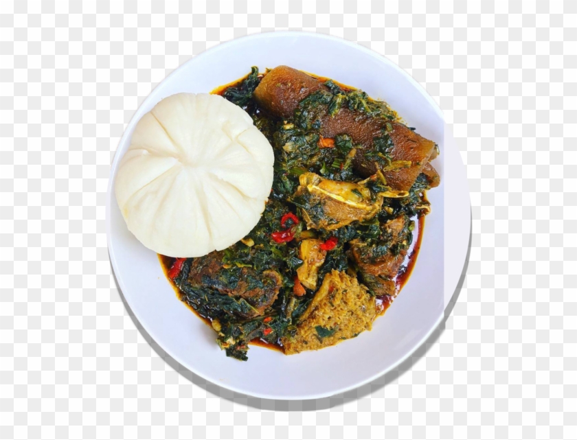A Celebration For Them Is Not Complete Without This - Afang Soup And Fufu Clipart