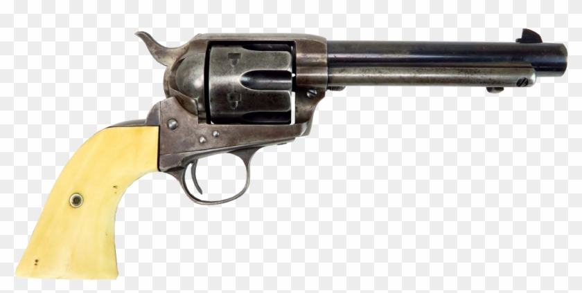 Colt Revolver Gun Transparent Background - Revolver Transparent Clipart #426103