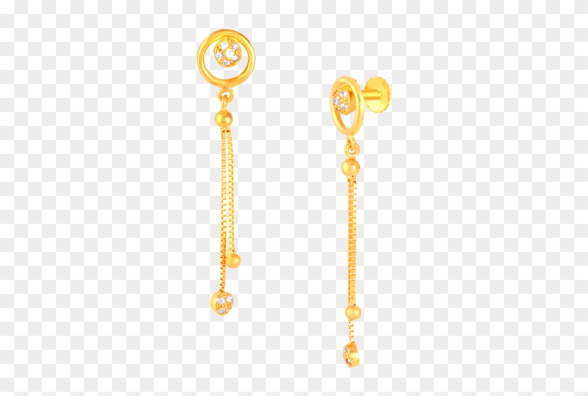 Pretty Danglers Gold Earring Gold Earrings, Drop Earrings, - Earrings Clipart