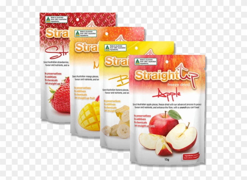 Freeze Dried Variety Mix - Dried Fruits Label Clipart