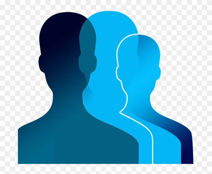 Blue People Png - Ikon Orang Banyak Clipart