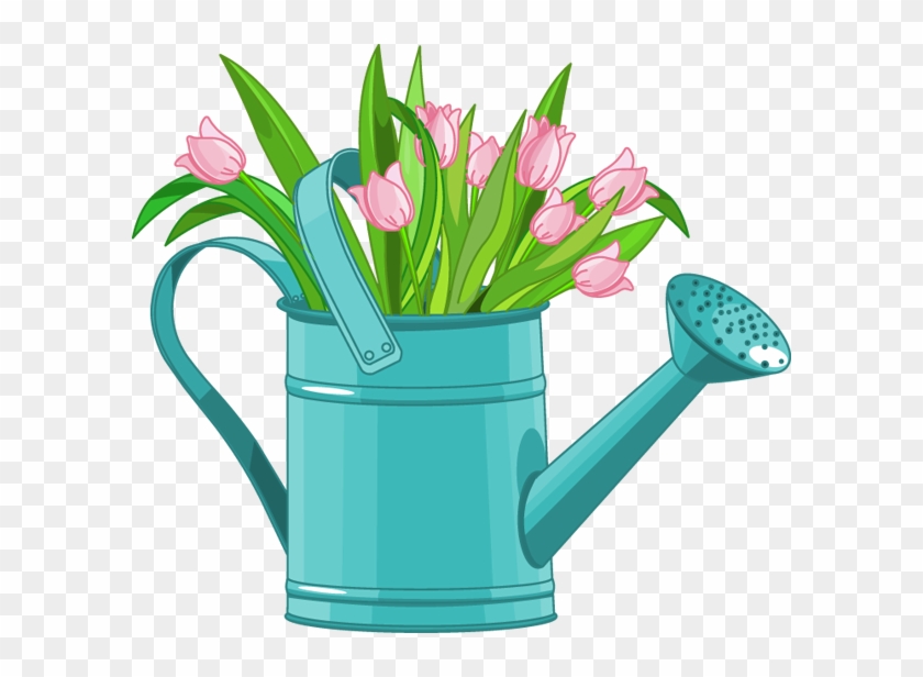 Clip Royalty Free Library Web Design Development Clip - Spring Watering Can Clip Art - Png Download