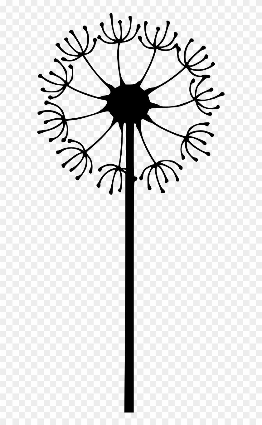 Diente De León Dibujo Clipart #426609