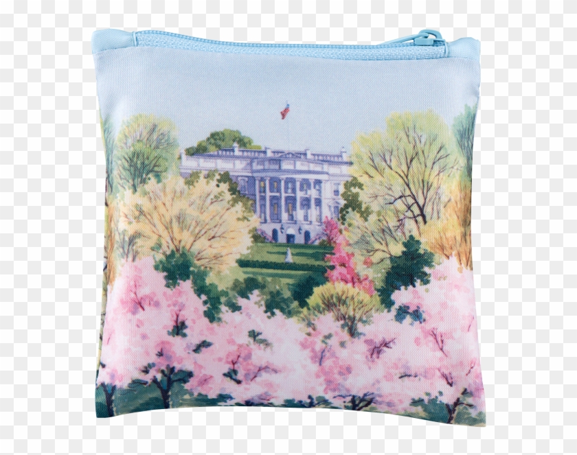 White House Historical Association Cherry Blossom Earrings Clipart