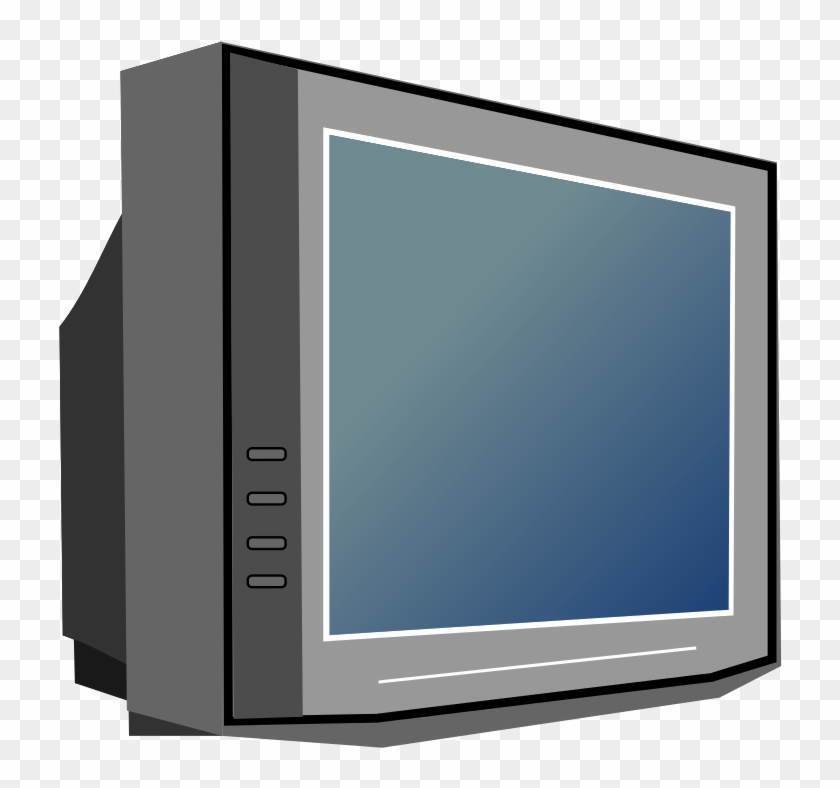 Tv Television Clip Art 2 Image - Television Clipart - Png Download