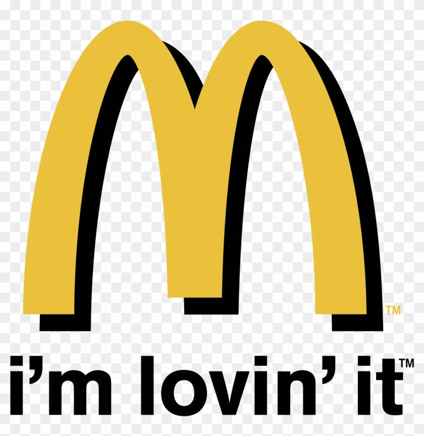 Mcdonald's I'm Lovin' It Logo Png Transparent - Mcdonalds I M Lovin It Png Clipart #427527