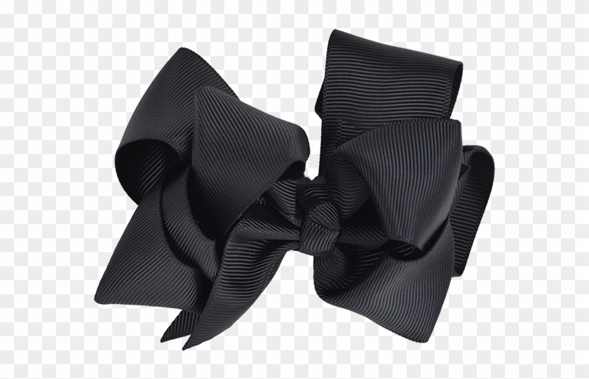 Black Ribbon Bow Png - Black Ribbon Bow Transparent Clipart