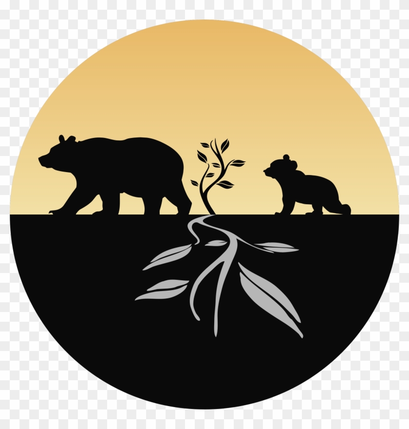 Bear And Cub Logo Clip - Bear And Cub Logo - Png Download