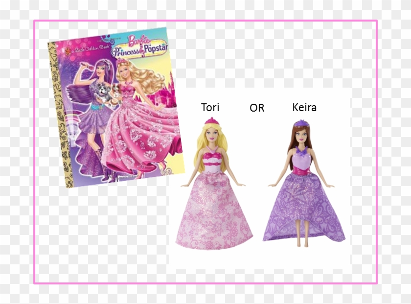 To - Barbie Princess And The Popstar Dolls Clipart