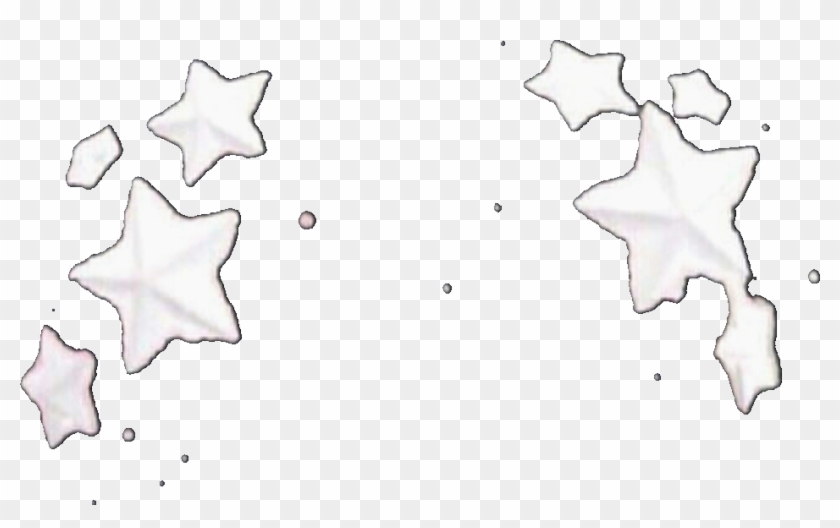 Snapchat Filters Clipart Black And White - Snapchat Star Filter Png Transparent Png