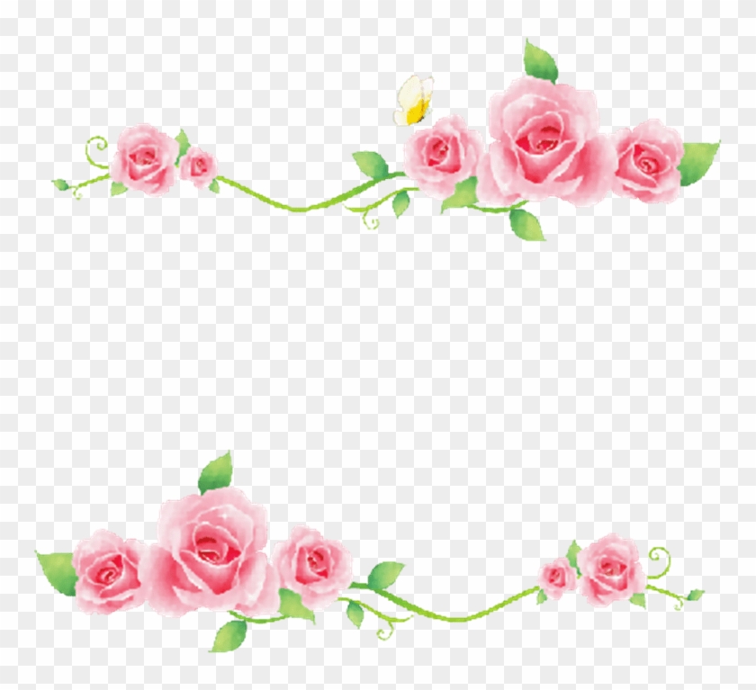 Flower Crown Snapchat Filter Png 1 Image - Marcos Vintage Rosa Png Clipart #427986
