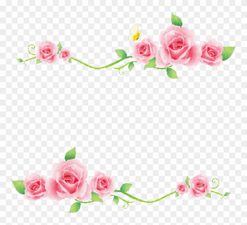 Flower Crown Snapchat Filter Png 1 Image - Marcos Vintage Rosa Png Clipart