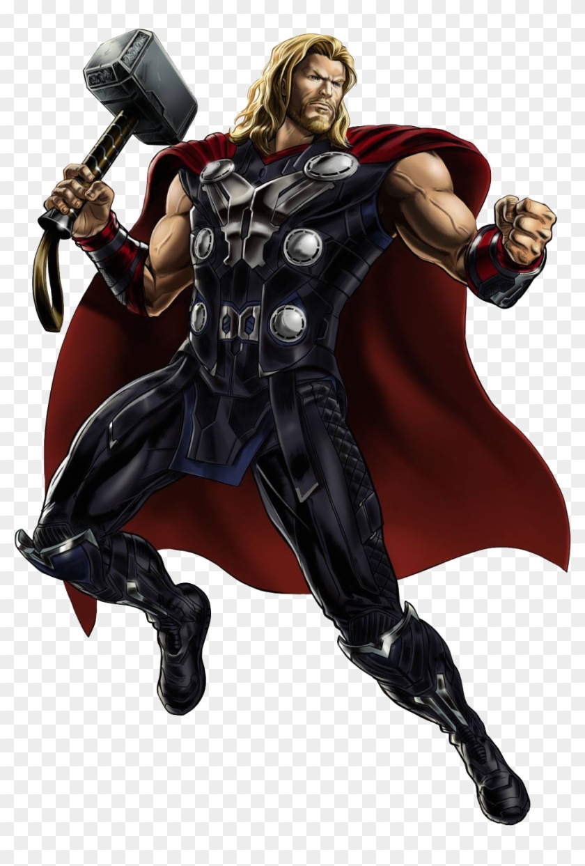 Marvel Avengers Alliance, Marvel Heroes, Marvel Dc - Thor Marvel Clipart #428047