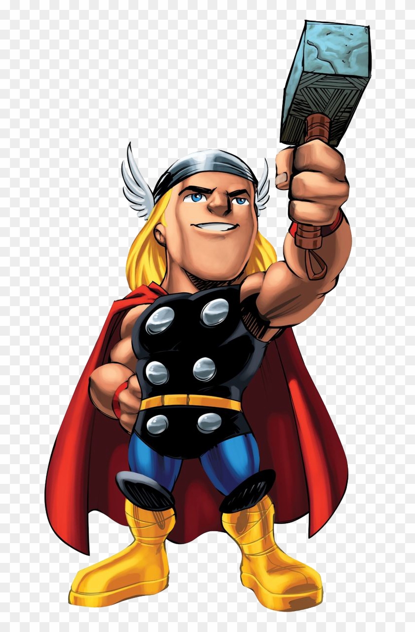 Marvel Super Hero Squad Thor Clipart