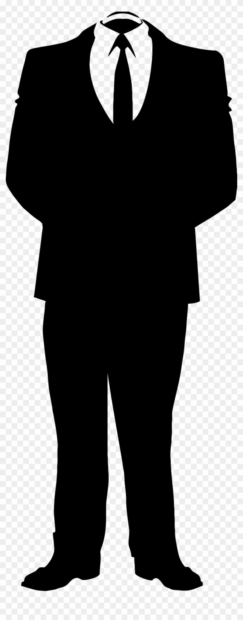 Anonymous Clipart Male - Suit Clipart - Png Download #428301