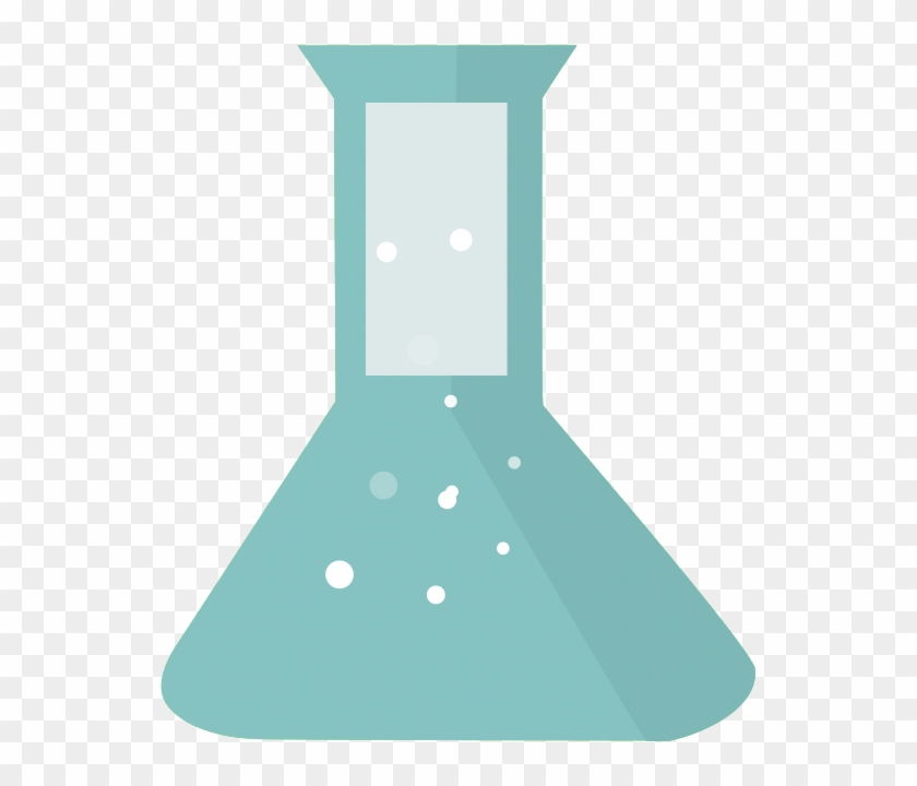 Science Beaker Icon - Science Flat Icon Png Clipart #428461