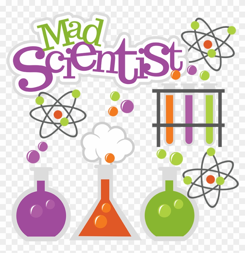 Science Beakers And Test Tubes Clipart Images Pictures - Mad Science Clip Art - Png Download