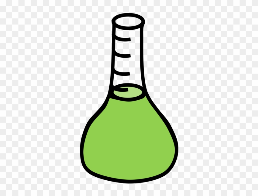 Beaker Laboratory Flasks Chemistry Liquid - Green Liquid In Beaker Clipart