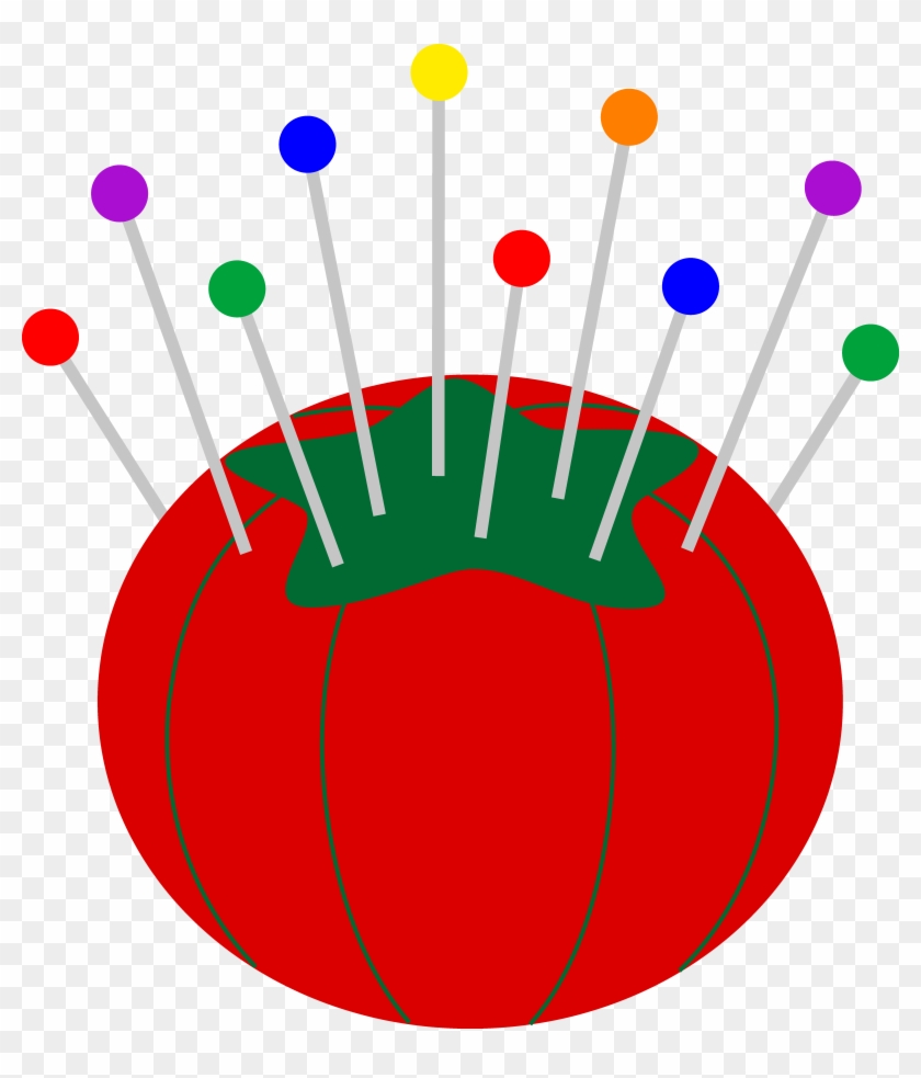 Sewing Needle Png Image Clipart - Clip Art Pin Cushion Transparent Png