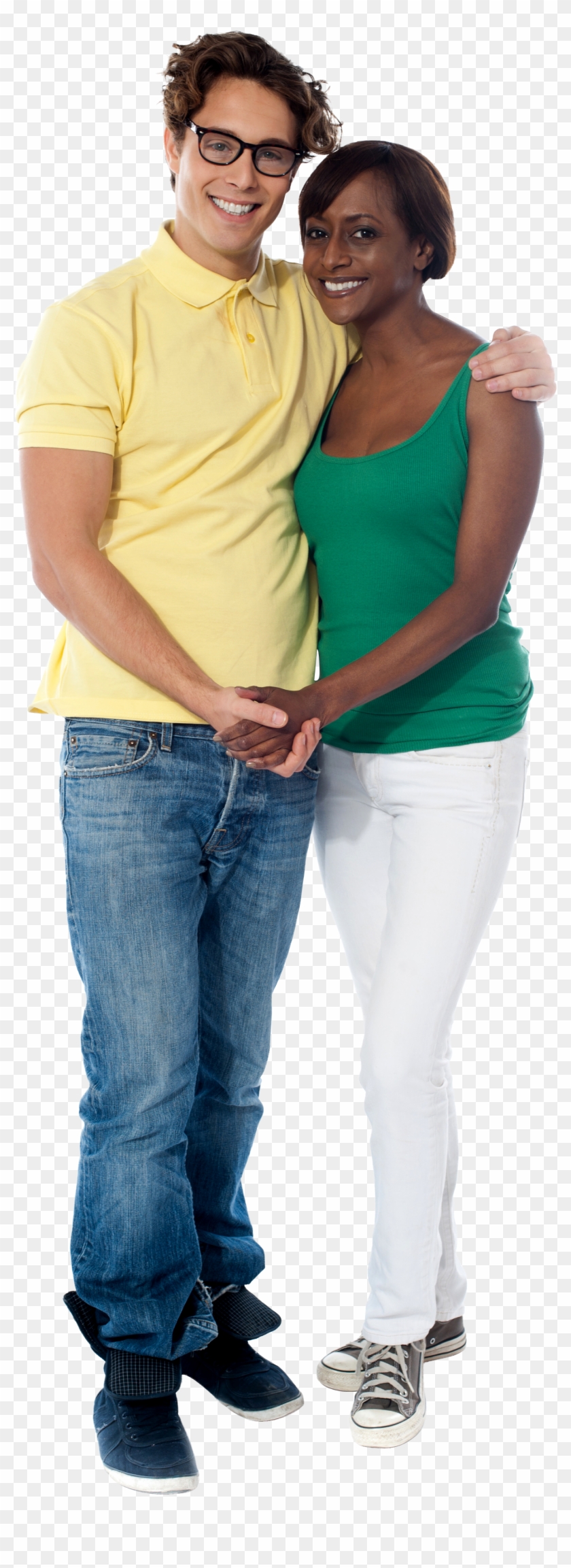 Happy Couple - Couple On Transparent Background Clipart