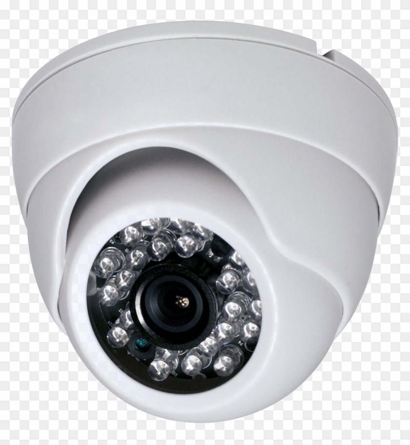 Cctv Dome Camera Png Transparent Image - Cctv Camera Dome Clipart