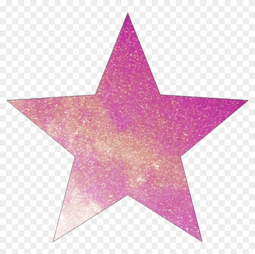 Dreamix Sticker - Pink And Gold Star Star Png Clipart #429138