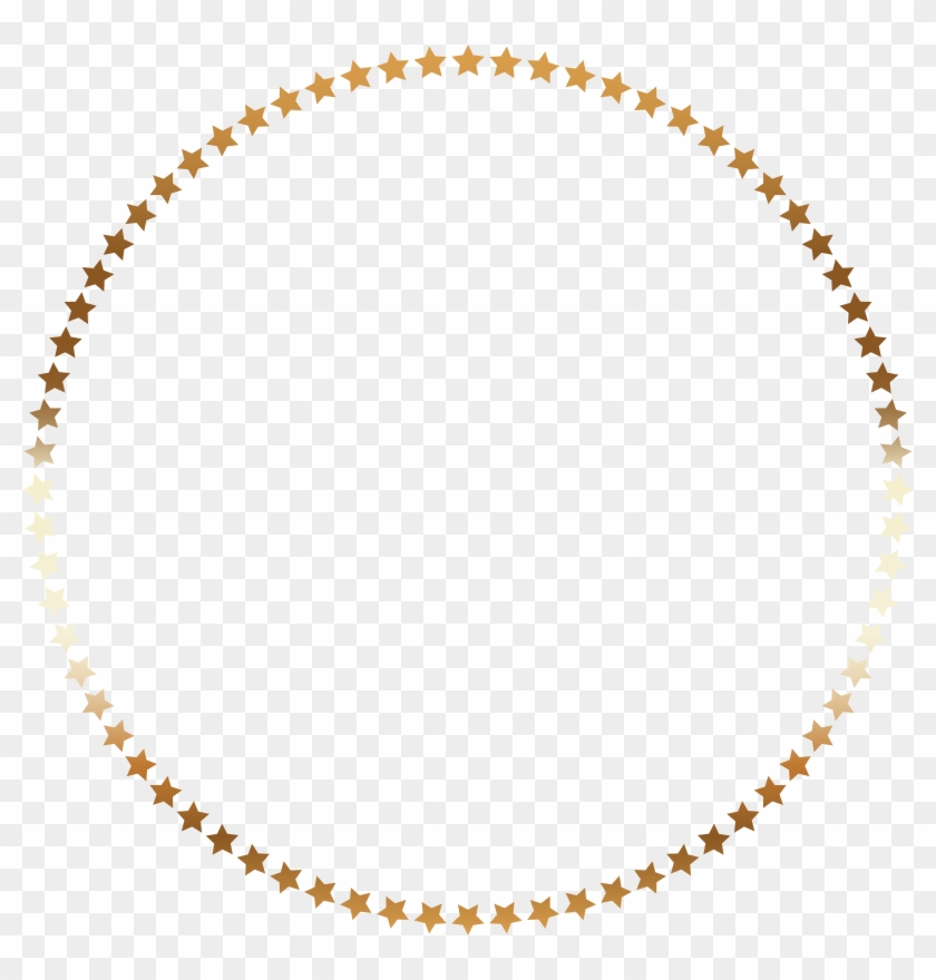 Stars Png Round Border Frame Clipart
