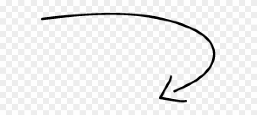 Drawn Arrow Hand Written Clipart