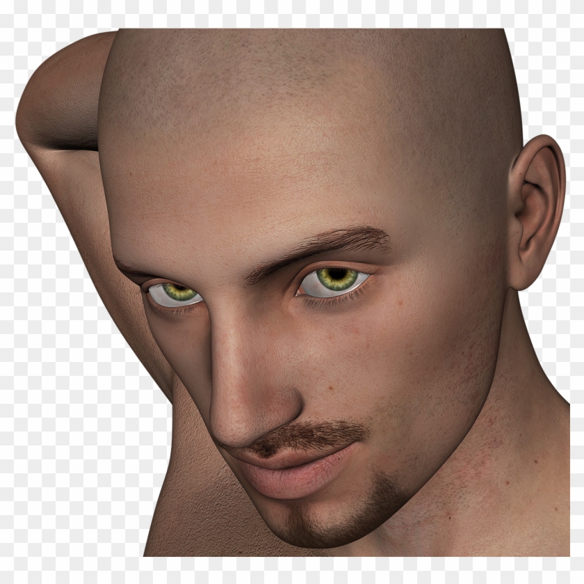 Bald Head Png Clipart #429341