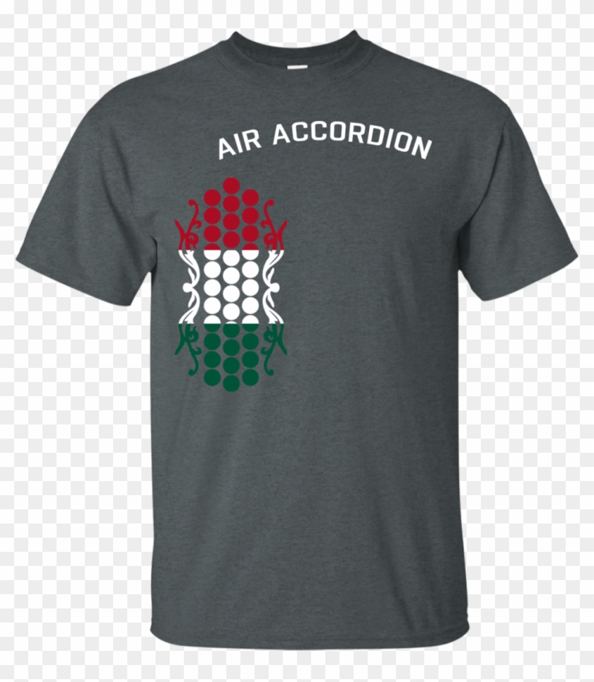 Air Accordion T-shirt With Mexican Flag Colors - Shirt Clipart #429372