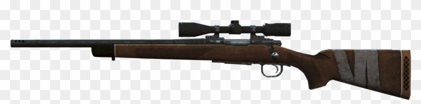 Rebaii - Fallout 4 Scoped Hunting Rifle Clipart #429611