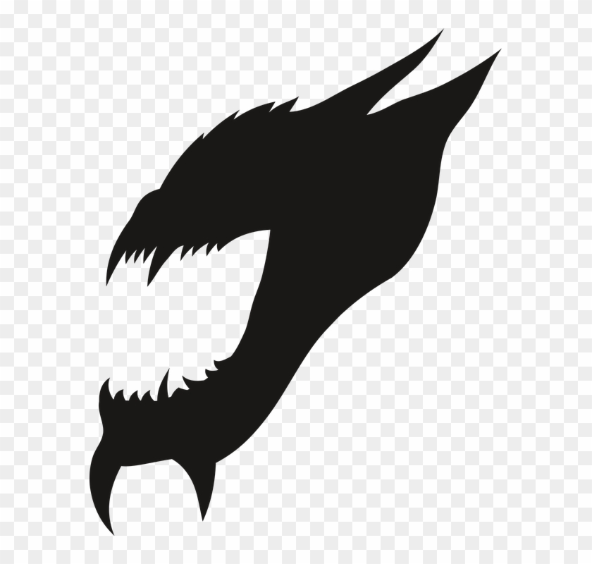 The Head Of The, Monster, Teeth, Horns, No Background - Portable Network Graphics Clipart #429614