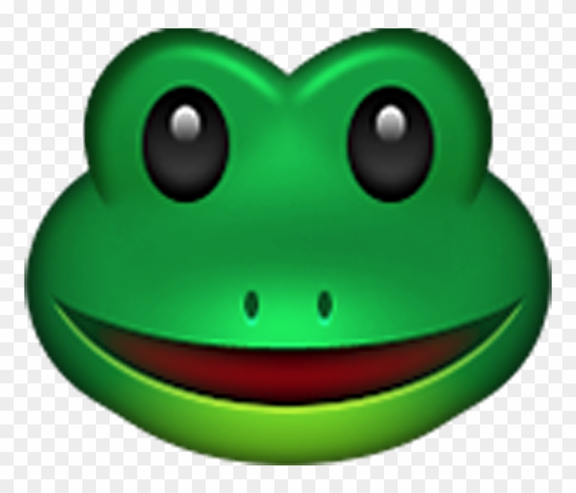 Swallow The Frog - Whatsapp Emoji Frog Clipart #429836