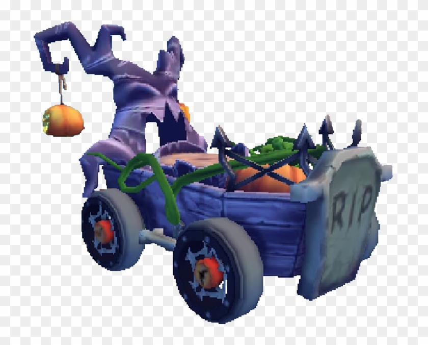 Image Of Spooky Kart - Angry Birds Go Speedway Karts Clipart