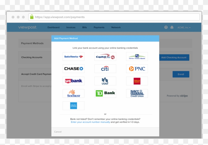 Add A Payment Method - Td Bank Clipart